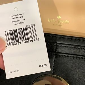 Kate Spade Turnlock Mara Clutch Wallet